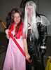 Aeris and Sephiroth from FF7