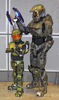 Master Chief and Master Chief Jr. from Halo